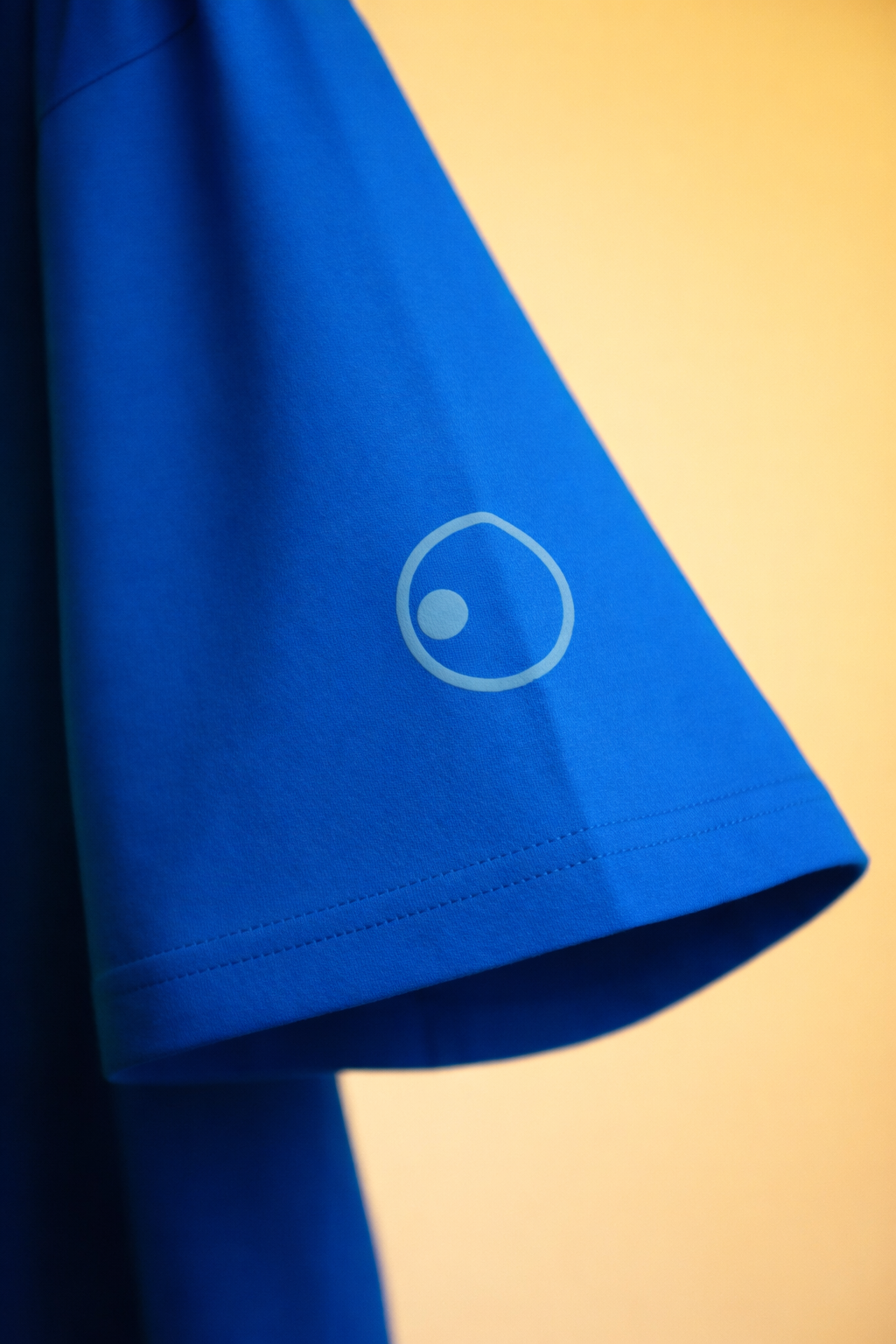 CRAYON BLUE Boxy fit tee
