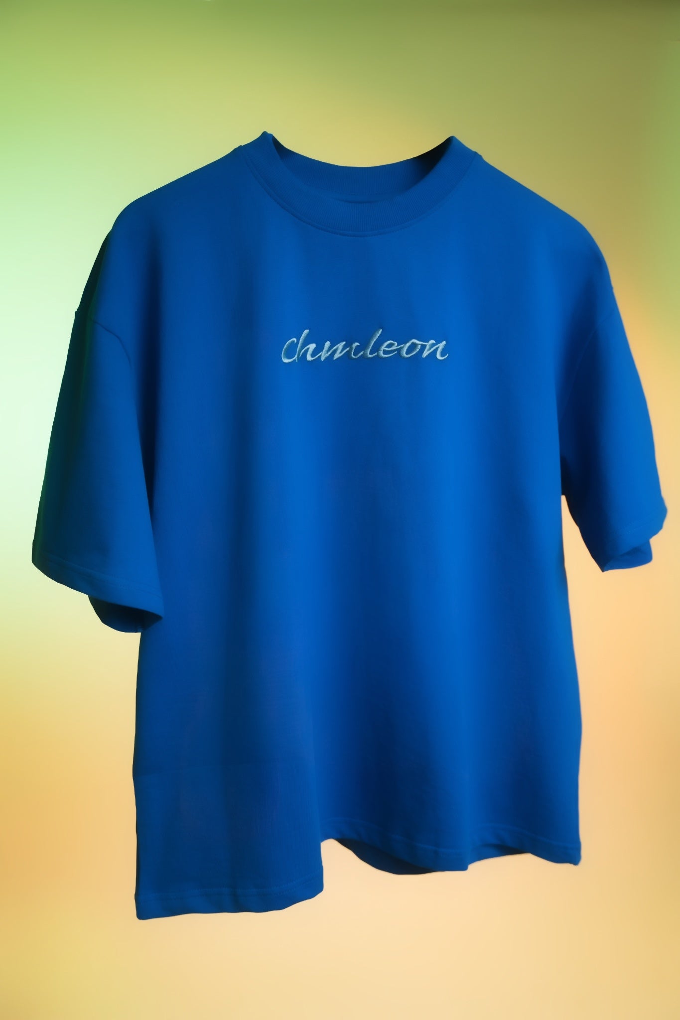 CRAYON BLUE Boxy fit tee
