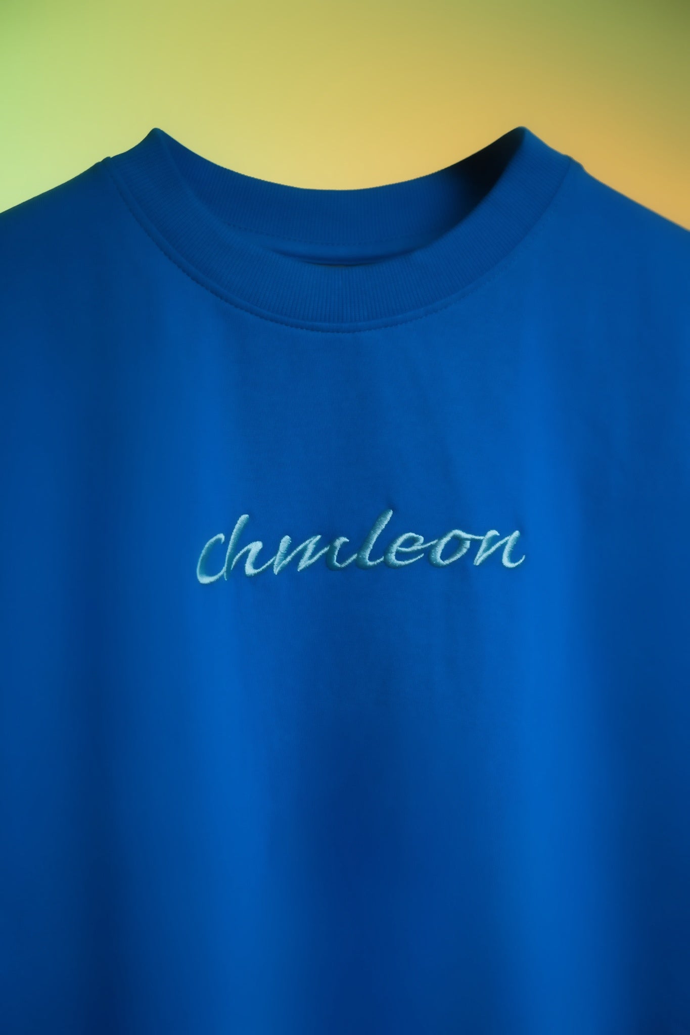 CRAYON BLUE Boxy fit tee